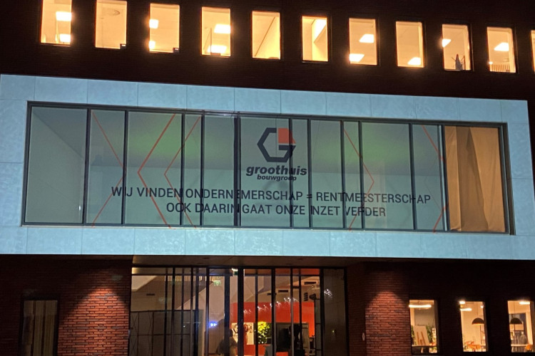 'Klimaatneutrale’ animatie Groothuis Bouwgroep