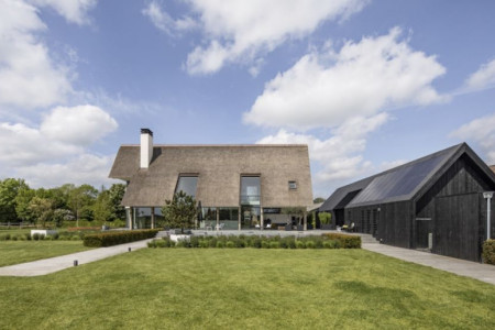 Royale landelijke villatuin